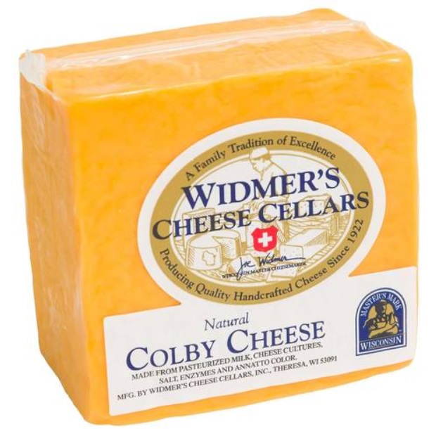 Widmers Plain Colby Cheese